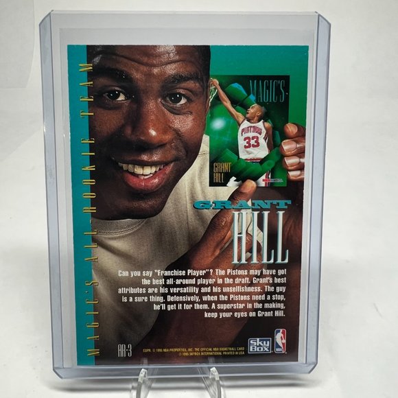 Grant Hill, Jason Kidd, Glenn Robinson 1994 Hoops Magics All-Rookies *3 Card Lot - Picture 7 of 7